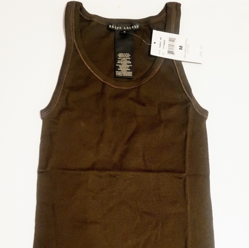 NEW RALPH LAUREN TANG TOP